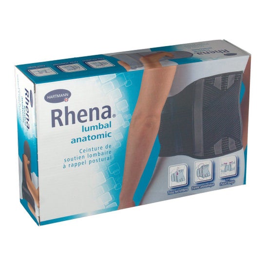 Rhena Lumbal Anatomic Plus Ceinture Lombaire Noir Taille 1 1ut