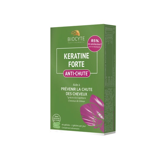 Biocyte Kératine Forte Anti-Chute Des Cheveux 40 Gélules