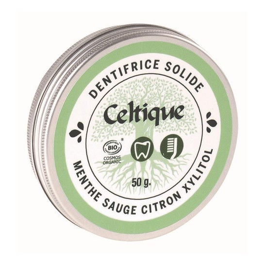 Celtique Dentifrice Solide Menthe Sauge Citron Xylitol 50g