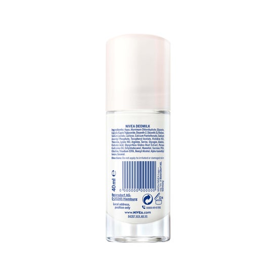 Nivea Milk Beauty Elixir Déodorant Sensitive 40ml
