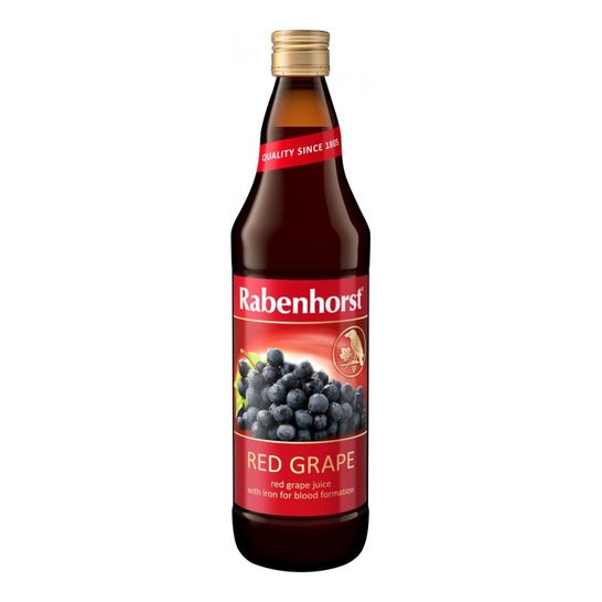 Rabenhorst Red Grape Juice with Iron 750ml