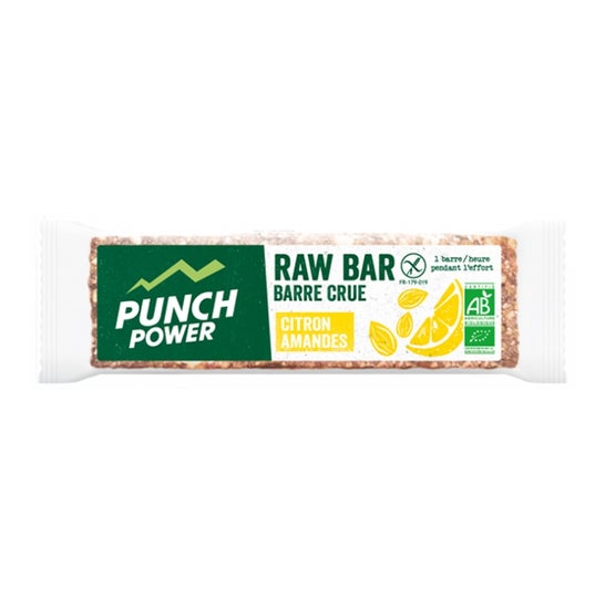 Punch Power Raw Bio Barre Citron Amande 35g