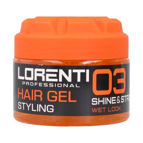 Lorenti Hair Gel Styling 03 Shine & Strong Wet Look 300ml