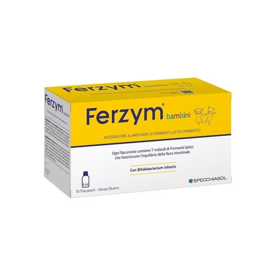Specchiasol Ferzym Enfants Flacons 10x8ml