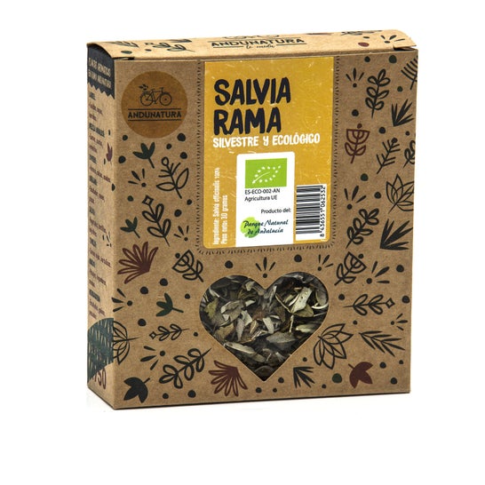 Andunatura Salvia ECO et SILVESTRE boîte kraft 30 gr