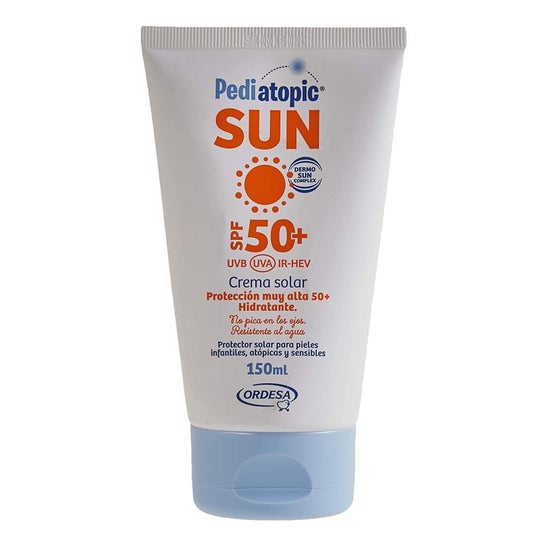 Crème solaire pédiatrique solaire 50+ 150 Ml