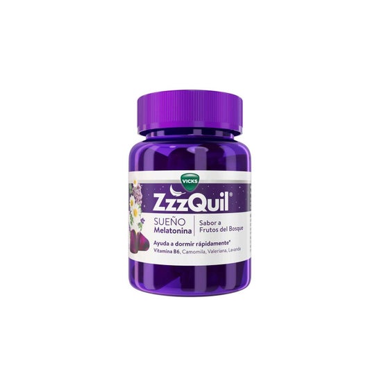 ZzzQuil Sommeil Mélatonine 120 Gummies