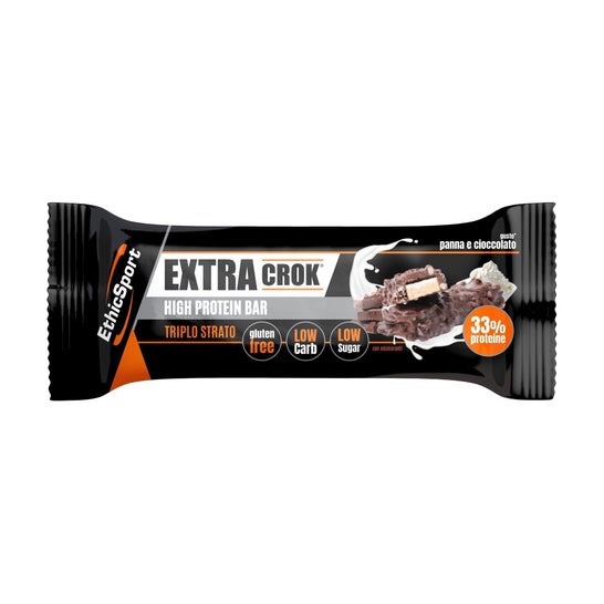 EthicSport Extra Crok Barre Crème Chocolat 50g