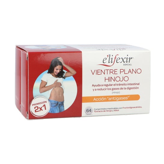Elifexir Health 2X1 Ventre plat Fenouil 64comp
