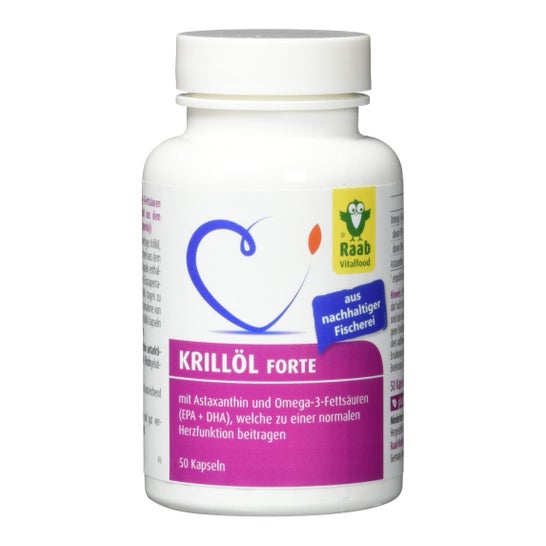 Raab Vitalfood Krill Oil Forte 50caps