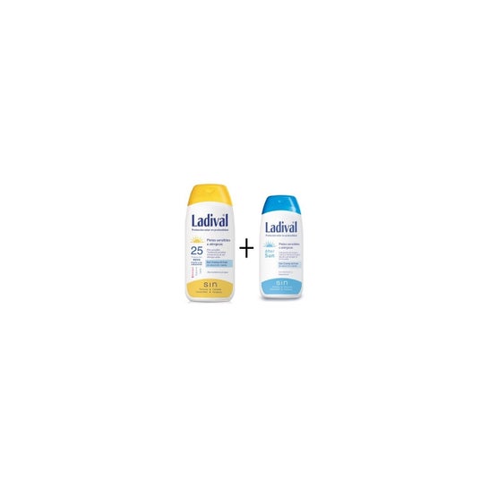 Ladival™ Protection de la peau sensible ou allergique SPF30+ gel crème sans huile sans huile 200ml