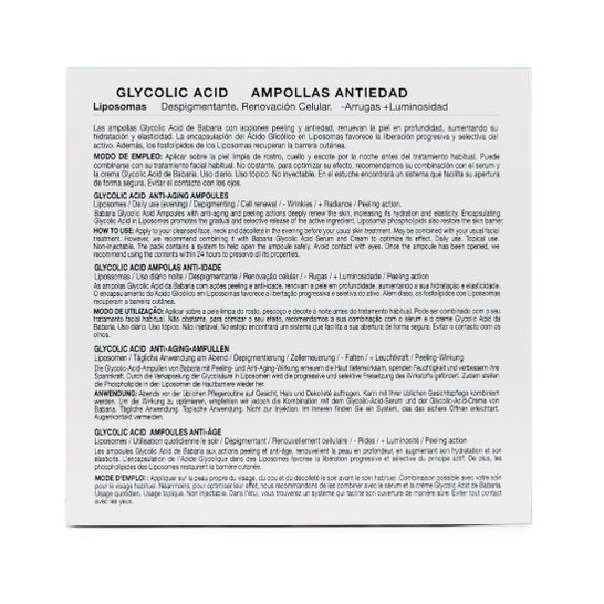 Babaria Glycolic Acid 5 Ampoules