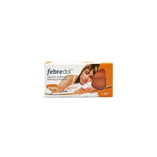 Febredol™ 2 Unités ear foam earplugs