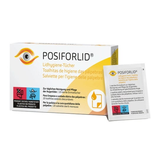 Ursapharm Posiforlid Wipes 20uts