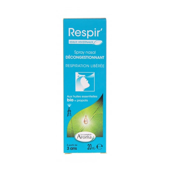 Le Comptoir Aroma Respir Spray Nasal Décongestionnant 20ml