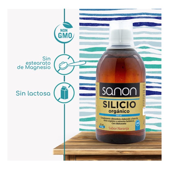 Sanon Silicio Orgánico Saveur Orange 500ml