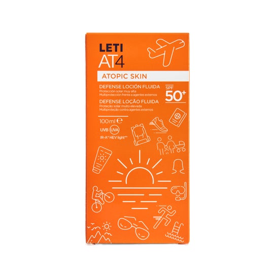 LetiAT4 Atopic Skin Lotion Fluide SPF50+ 100ml