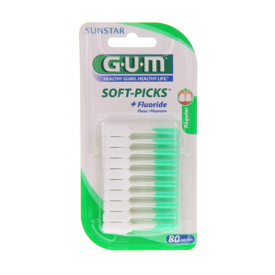 Gum Soft-Picks Bâtonnets Interdentaires Regular 80 Unités