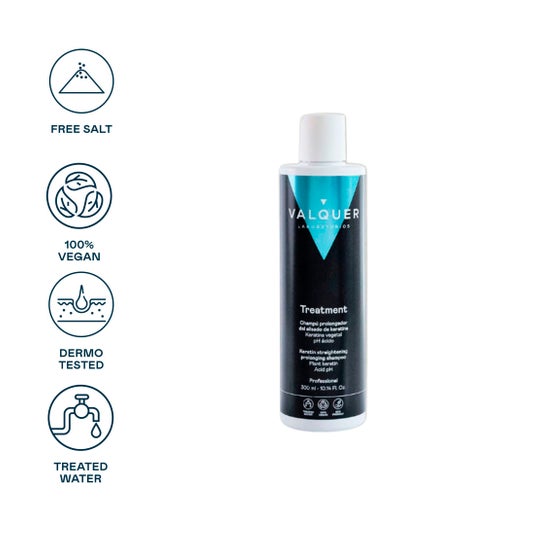 Valquer Champu Prolongador Del Alisado De Keratina 300 Ml