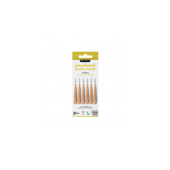 The Humble Co Brosse Interdentaire 0.7mm Bambou 6uts