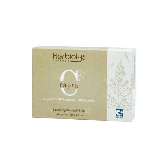 Herbiolys Capra Savon Bio Lait de Chèvre des Hautes Alpes 100g