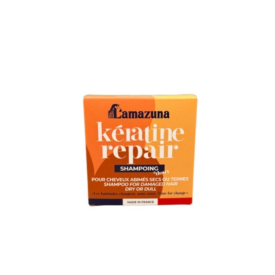 Lamazuna Shampoo Réparateur à la Kératine Végétale 70 ml