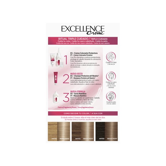 L'Oréal Set Excellence Creme Tint 81 Light Ash Blonde