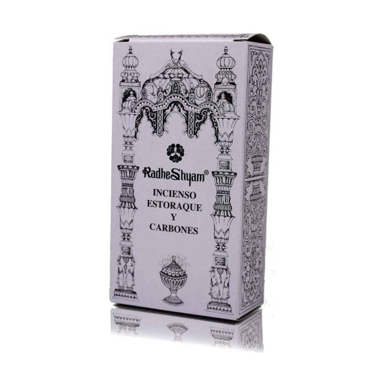 Radhe Shyam Encens Storax Charbon de bois 100g