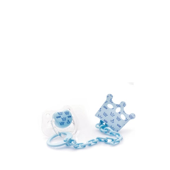 Acofarbaby Mannequin et Chaîne Silicone Bleu 0-6 1 Unité
