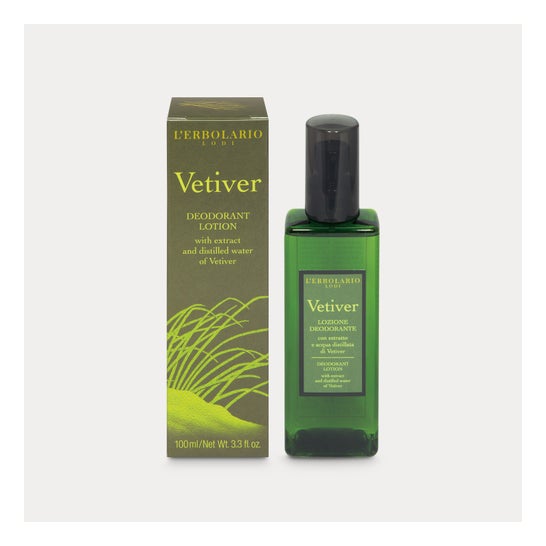 L'Erbolario Lotion déodorante Vétiver 100 ml