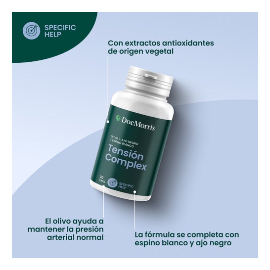 DocMorris Tension Complexe 30 Gélules (Expire dans moins de 6 mois)