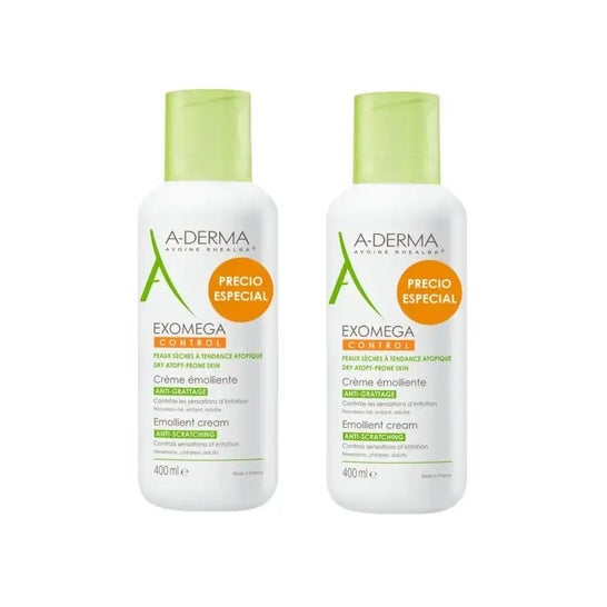 A-Derma Exomega Control Bálsamo 2x400ml A-Derma Exomega Control Bálsamo 2x400ml