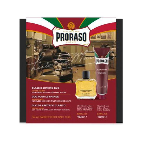 Proraso Pack Red Classic Shaving With Water 2uts