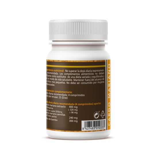 Sotya Cardo Mariano 500mg 100 Comprimés