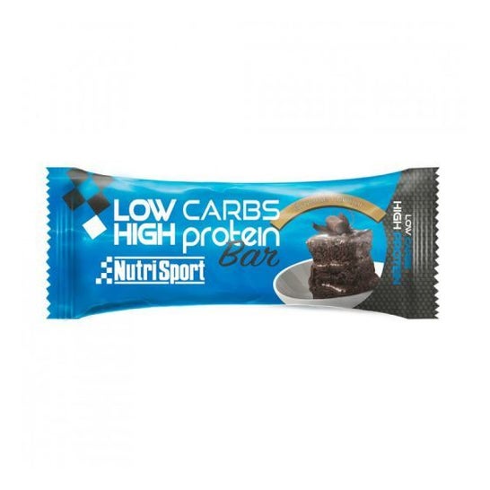 NutriSport Low Carbs High Protein Bar Brownie 16x60g