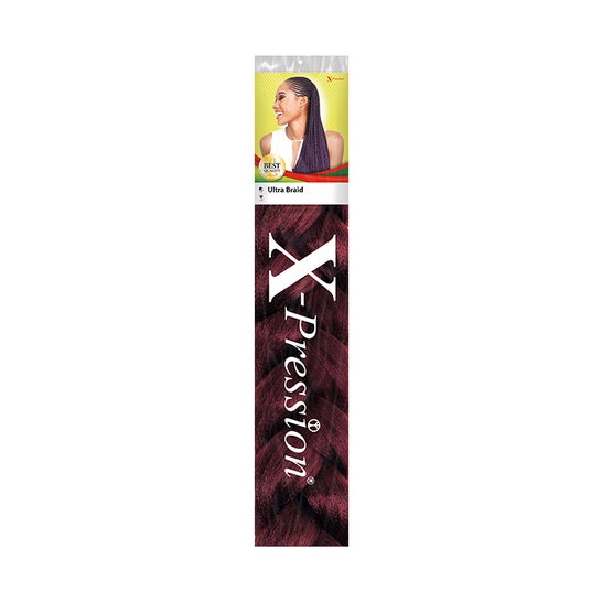 X-Pression Extensions de Cheveux 1B 99J 208cm