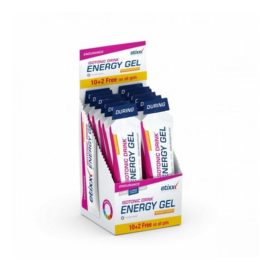 Etixx Energy Gel Isotonic Drink Orange 12x60ml
