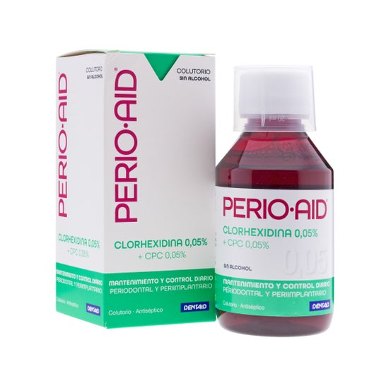 Rince-bouche Perio-Aid Maintenance and Control 0,05 % chlorhexidine 150ml Rince-bouche Perio-Aid Maintenance and Control 0,05 % chlorhexidine 150ml