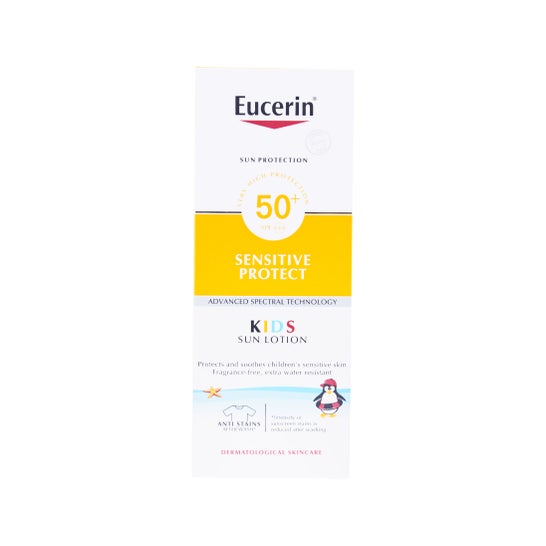 Lotion solaire Eucerin pour enfants Fp50+ d'Eucerin