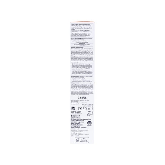 Lotion solaire Eucerin pour enfants Fp50+ d'Eucerin
