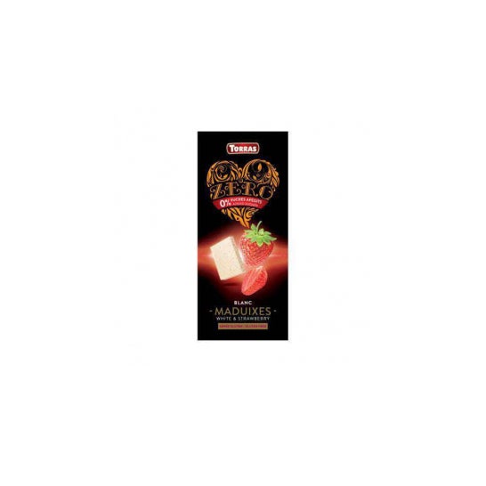 Torras Chocolate Blanco Fresa Zero 125g *
