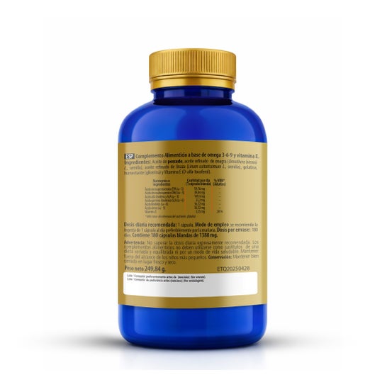 Sanon Omega 3 6 9 plus 180 gélules
