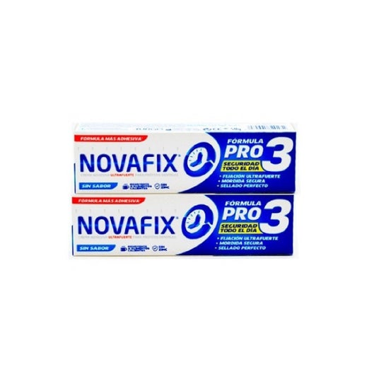 Novafix Pro 3 No Flavor Duplo 50g