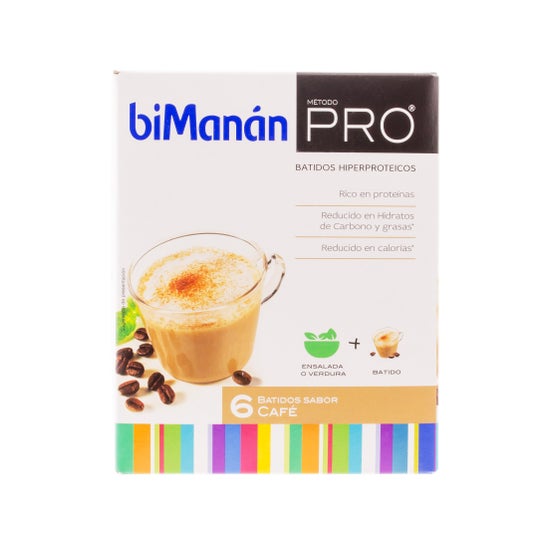 biManán™ Pro coffee shake 6 sachets