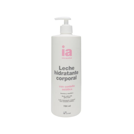 Interapothek Lait hydratant pour le corps Centella asiatica 750 ml