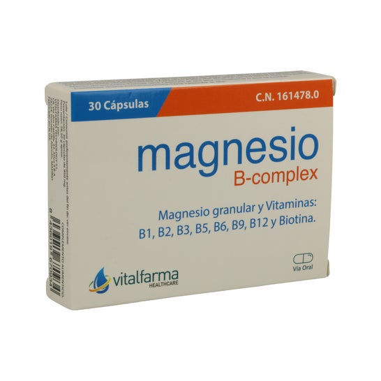 Vitalfarma Magnésium B Complexe 30caps
