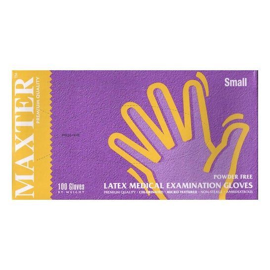 Maxter Gants Latex S Taille 7 100uts