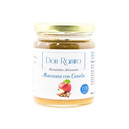 Don Ramiro Confiture Pomme Cannelle Sans Sucre 250g