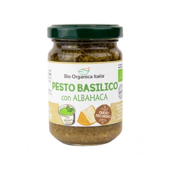 Bio Organica Italia Pesto Basilic et Pecorino Bio 130g