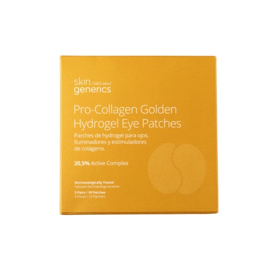 Skin Generics Pro-Collagen Golden Patchs Hydrogel 5 Paires